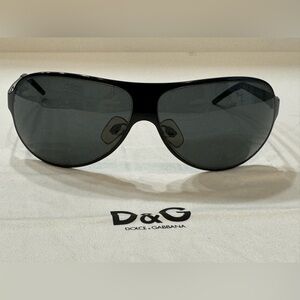 Vintage Dolce & Gabbana Black Sunglasses